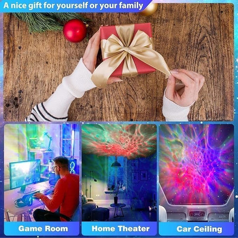 Astronaut Star Projector Night Light – 360° Rotating Galaxy LED + Remote & Timer | Kids, Bedroom, Game Room Decor